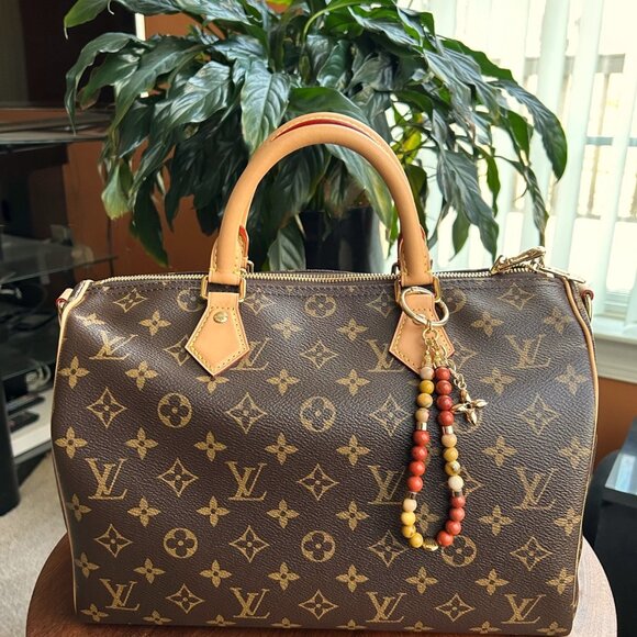 New BOHO BEADED Bag Charm with Clover 🍀 - Picture 4 of 7